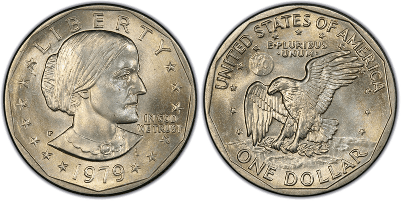 1979-P Susan B. Anthony Dollar — America’s most unpopular coin